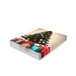Premium Christmas Tree Greeting Cards - White Envelopes - Dipaliz - Card Organizers