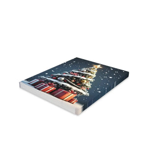 Chic Greeting Cards - Christmas Tree and Envelopes - Dipaliz - & Note