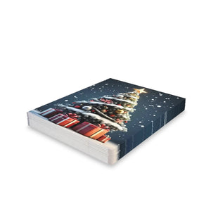 Chic Greeting Cards - Christmas Tree and Envelopes - Dipaliz - & Note