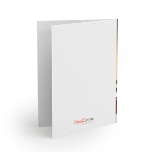 Sparkling Greeting Cards - Christmas Matching White Envelopes - Dipaliz - Card Organizers