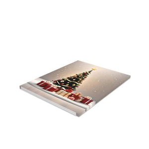 Festive Christmas Tree Greeting Cards - Message Inside - Dipaliz - Card Organizers
