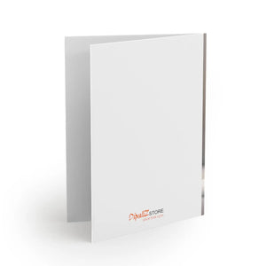 Festive Christmas Tree Greeting Cards - Message Inside - Dipaliz - Card Organizers