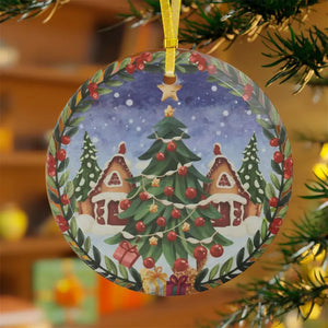 Clear Glass Ornaments - Sparkling Christmas Tree Decor - Dipaliz - Holiday