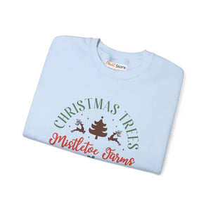 Mistletoe Farms Heavy Blend Crewneck Sweatshirt - Dipaliz - Sweatshirts