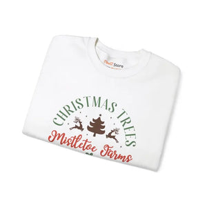 Mistletoe Farms Heavy Blend Crewneck Sweatshirt - Dipaliz - Sweatshirts