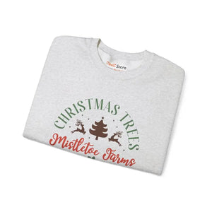 Mistletoe Farms Heavy Blend Crewneck Sweatshirt - Dipaliz - Sweatshirts