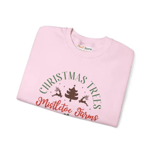 Mistletoe Farms Heavy Blend Crewneck Sweatshirt - Dipaliz - Sweatshirts