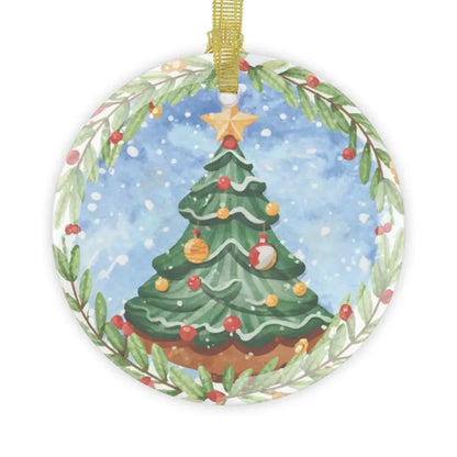 Create Magical Christmas Decor with Clear Glass Ornaments - 1 Pc / Round / one Size Home