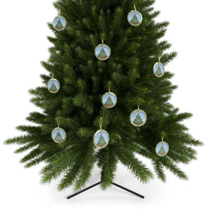 Glass Ornaments - Sparkling Christmas Tree Decor - Dipaliz - Holiday