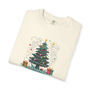 Festive Comfort Colors Christmas Tree Tee - Dipaliz - T-shirts - 4xl
