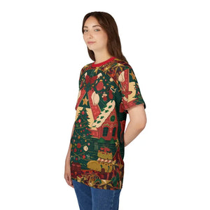 Joyful Christmas Vibe Cut & Sew Tee - Dipaliz - T-shirts