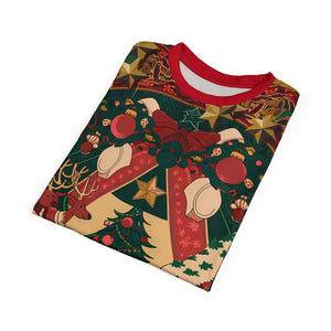 Joyful Christmas Vibe Cut & Sew Tee - Dipaliz - T-shirts