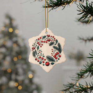 Ceramic Wreaths – Holiday Spirit Decor - Dipaliz - Ornaments