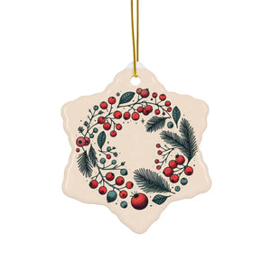 Ceramic Wreaths – Holiday Spirit Decor - Dipaliz - Ornaments