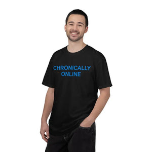 Chronically Online Garment-dyed T-shirt - Relaxed Fit Unisex - Dipaliz