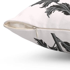 Chrysanthemum Flower Throw Pillow - Butterfly Decor - Dipaliz - Pillows