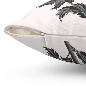 Chrysanthemum Flower Throw Pillow - Butterfly Decor - Dipaliz - Pillows