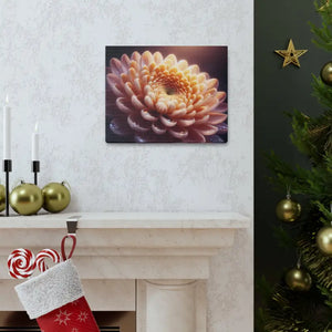 Canvas - Chrysanthemum Gallery Wraps Artist Grade Cotton - Dipaliz