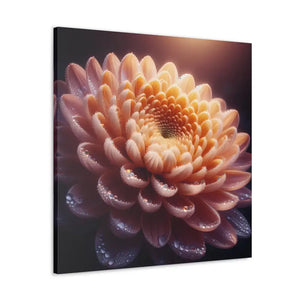 Canvas - Chrysanthemum Gallery Wraps Artist Grade Cotton - Dipaliz