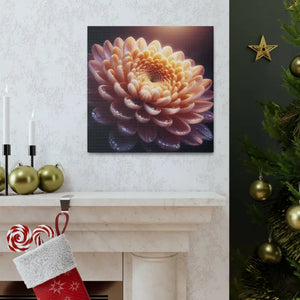 Canvas - Chrysanthemum Gallery Wraps Artist Grade Cotton - Dipaliz