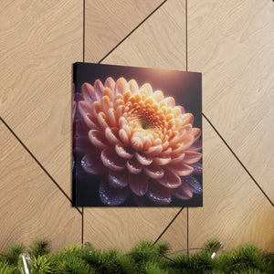 Canvas - Chrysanthemum Gallery Wraps Artist Grade Cotton - Dipaliz