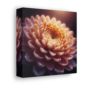 Canvas - Chrysanthemum Gallery Wraps Artist Grade Cotton - Dipaliz