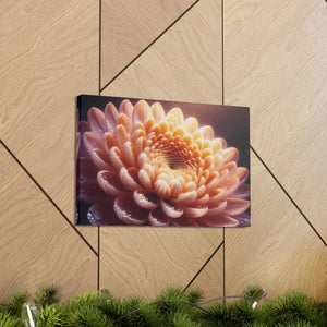 Canvas - Chrysanthemum Gallery Wraps Artist Grade Cotton - Dipaliz