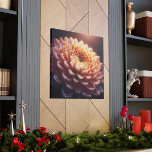 Canvas - Chrysanthemum Gallery Wraps Artist Grade Cotton - Dipaliz
