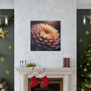 Canvas - Chrysanthemum Gallery Wraps Artist Grade Cotton - Dipaliz