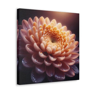 Canvas - Chrysanthemum Gallery Wraps Artist Grade Cotton - Dipaliz