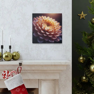Canvas - Chrysanthemum Gallery Wraps Artist Grade Cotton - Dipaliz