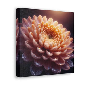 Canvas - Chrysanthemum Gallery Wraps Artist Grade Cotton - Dipaliz