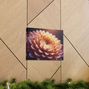 Canvas - Chrysanthemum Gallery Wraps Artist Grade Cotton - Dipaliz