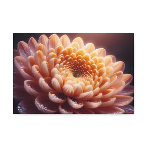 Chrysanthemum Canvas Gallery – Artist-grade Cotton - Dipaliz - Prints