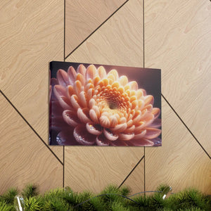 Chrysanthemum Canvas Gallery – Artist-grade Cotton - Dipaliz - Prints