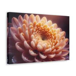 Chrysanthemum Canvas Gallery – Artist-grade Cotton - Dipaliz - Prints