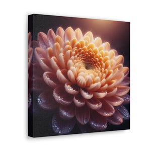 Chrysanthemum Canvas Gallery – Artist-grade Cotton - Dipaliz - Prints