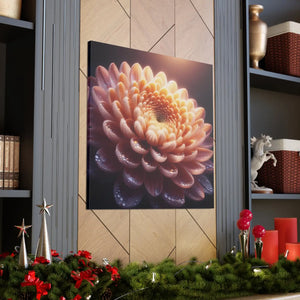Chrysanthemum Canvas Gallery – Artist-grade Cotton - Dipaliz - Prints