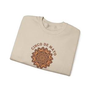 Cinco De Mayo Floral Mandala Sweatshirt - Sweatshirts