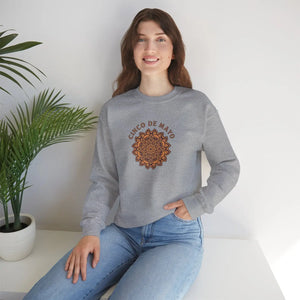 Cinco De Mayo Floral Mandala Sweatshirt - Sweatshirts