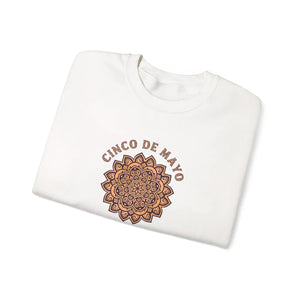 Cinco De Mayo Floral Mandala Sweatshirt - Sweatshirts