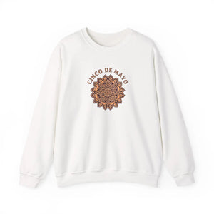Cinco De Mayo Floral Mandala Sweatshirt - Sweatshirts