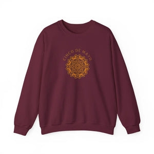 Cinco De Mayo Floral Mandala Sweatshirt - Sweatshirts