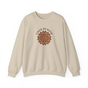 Cinco De Mayo Floral Mandala Sweatshirt - Sweatshirts