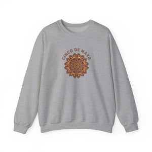 Cinco De Mayo Floral Mandala Sweatshirt - Sweatshirts