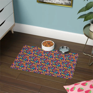 Non-slip Pet Food Mat - Durable Rubber Base - Dipaliz - Bowl Mats