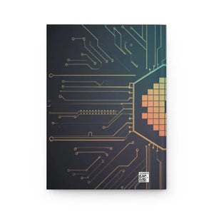Paper Products - Hardcover Circuit Pattern Journal - Matte Creative Design - Dipaliz