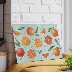 Citrus Grove Glass Cutting Board - Vibrant Serving - Dipaliz - Boards