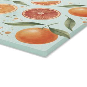 Citrus Grove Glass Cutting Board - Vibrant Serving - Dipaliz - Boards