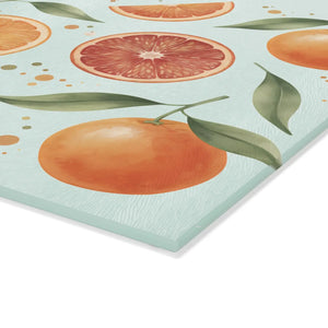 Citrus Grove Glass Cutting Board - Vibrant Serving - Dipaliz - Boards